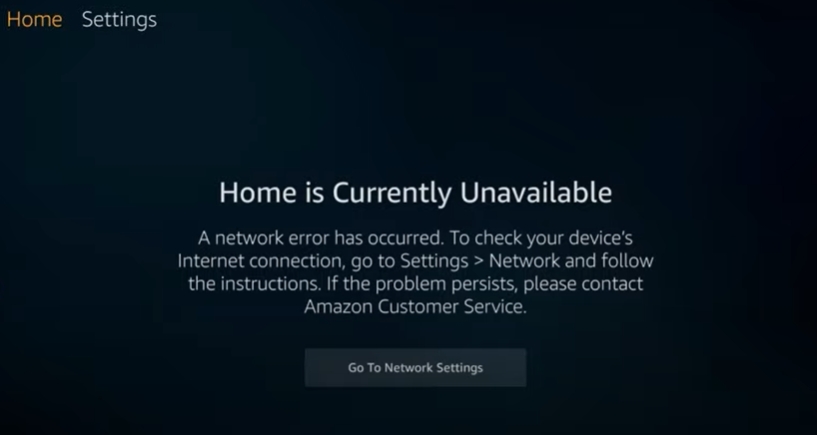 Fire Stick Home Currently Unavailable(10 Quick Solutions)